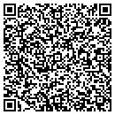 QR code with R & B Auto contacts