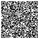 QR code with R Eckstine contacts