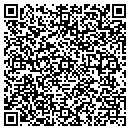 QR code with B & G Graphics contacts