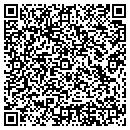 QR code with H C R Woodworking contacts