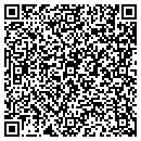 QR code with K B Woodworking contacts
