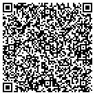 QR code with B And D Wedding Rentals contacts