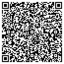 QR code with P R Woodworks contacts