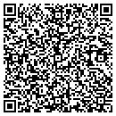 QR code with P & P Taxi Service Inc contacts