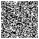QR code with R R & D contacts