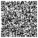 QR code with B B's Taxi contacts