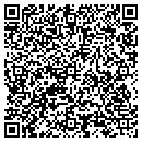 QR code with K & R Woodworking contacts
