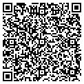 QR code with GBM contacts