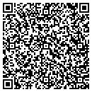 QR code with H And J Woodworking contacts
