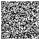 QR code with H & H Woodworking contacts