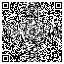 QR code with B & D Trees contacts