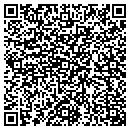 QR code with T & E Tow A Biff contacts