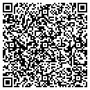 QR code with N Ronnebaum contacts