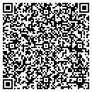 QR code with V & B Assayers contacts