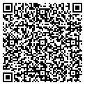 QR code with T C & G contacts