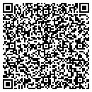 QR code with C & C Art Glass Studio contacts