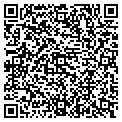 QR code with W M Rentals contacts