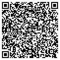 QR code with B & A Transport contacts