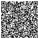 QR code with P Lozmack contacts