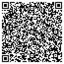 QR code with B B's Boutique contacts