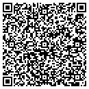 QR code with H Studio contacts