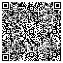 QR code with J B H Water contacts