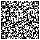 QR code with 3 H NY Corp contacts