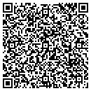 QR code with P & D Embroidery Inc contacts