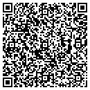 QR code with B & R Moving contacts