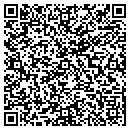 QR code with B's Stitching contacts