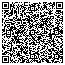QR code with H B Rentals contacts