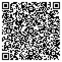 QR code with V Monogram contacts