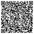 QR code with J & D contacts