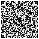 QR code with H R Painting contacts