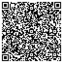 QR code with H & B Painting contacts