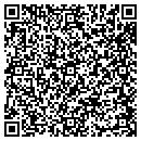 QR code with E & S Detailing contacts