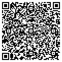 QR code with B & D contacts