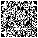 QR code with M H Heating contacts