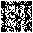 QR code with M B Excavating contacts