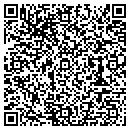 QR code with B & R Towing contacts