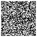 QR code with P A List CO contacts
