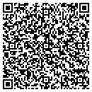 QR code with H & N Towing contacts