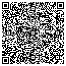 QR code with H & H Excavating contacts
