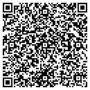 QR code with T's Backhoe Service contacts
