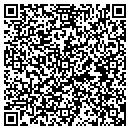QR code with E & J Liquors contacts