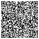 QR code with H & R Dairy contacts