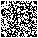 QR code with V & S Painting contacts