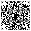 QR code with K & K Towing contacts