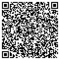 QR code with B M Transport contacts