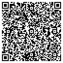 QR code with B & T Towing contacts